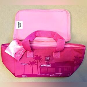 Brand New Pink Trader Joe’s Mini Insulated Bag